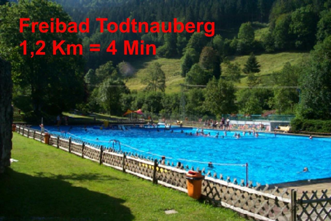 Residenz Schauinsland, Ganzes Appartement, Sauna Todtnau Exterior foto